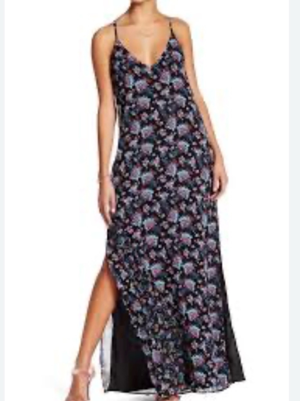 Walter Baker Dakota Rose Garden Floral Maxi Dress NWT Size 10